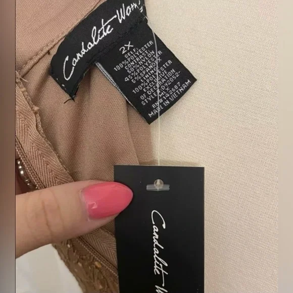 Plus Dress 🩷🤎 - Picture 7 of 11